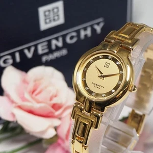 Guter Zustand Givenchy Gold 12P Diamant Uhrenbox Givenchy,16961 - Bild 1 von 10