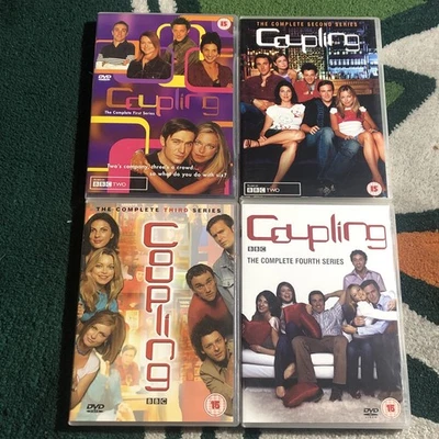 Coupling The Complete Series Seasons 1-4 DVD 1,2,3,4 - BBC Video PAL Region 2 — 第 1/4 张图片