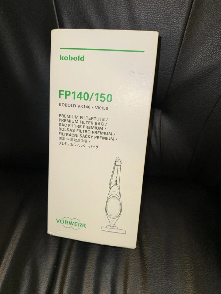 VORWERK FOLLETTO BLACK DEAL Original Vorwerk FP140/150 für Kobold VK140 VK150 Filtertüten