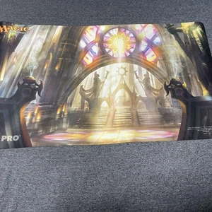 Mtg Magic The Gathering Playmat Guild Gate-Infringed Festival Without God - Picture 1 of 5