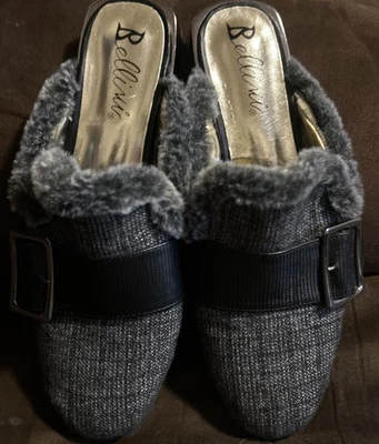 Zapato Bellini Bylar Sin Cordones Mula Gris y Negro Talla 10 M Foto 1 de 4