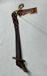 Auburn Leather Crafts Braided Leather Pull Tab Training Dog to Heel off-Leash - Picture 1 of 4