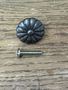 Original Post 98 Ethan Allen Country French Knob Pull Hardware  1  1/8 inch dia. - Picture 1 of 5