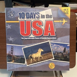 10 Days In the USA Board Game by Out Of The Box Games / Mensa Select - Picture 1 of 5