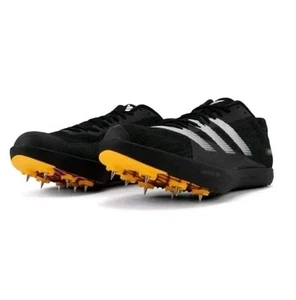 Adidas Adizero LJ Long Jump Men's 11 Track & Field Spikes Black/White ID0300 - Picture 1 of 17