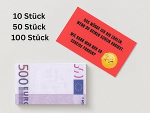 Falschparker Scheisse Geparkt Visitenkarten Parkverbot Scherzartikel Geschenk - Bild 1 von 4