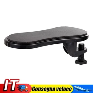Computer Arm Rest for Desk Adjustable Ergonomic Wrist Rest Support(Black) - Photo 1/5