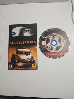 PS2 Smuggler's Run PlayStation 2 DISC and Manual Only.  - Image 1 of 4