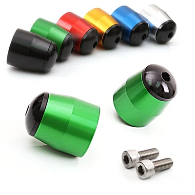 Pesas de extremo de barra CNC verde para Kawasaki ZX-14 ZZR1400 Ninja ZX-14R 14-23 22 Bek Foto 1 de 4