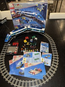 Vintage Lego 4561 System 9V Train Railway Express 100% Complete in Box Works