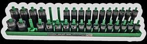 Grey Pneumatic 1/2" Dr (10-27)mm Standard/Deep Duo 12 Pt Impact Socket Set - Foto 1 di 3