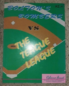 Official 1994 Program 1st BOLTON'S BOMBERS vs. TEAGUE LEAGUE Appleton, WI - Picture 1 of 8