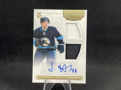 2011-12 PANINI ROOKIE ANTHOLOGY JOE VITALE #157 TREASURES DUAL JERSEY AUTO /499 - Image 1 of 2