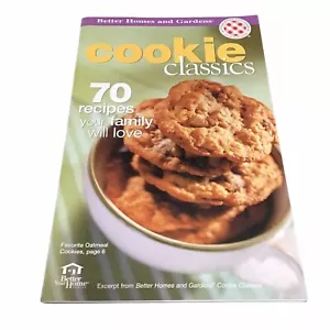 Better Homes and Gardens Cookie Classics 2002 Vintage Cookbook Booklet - Imagen 1 de 8