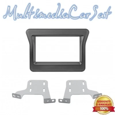 Mascherina autoradio Phonocar 2 DIN nero Opel Movano 03720 - Immagine 1 di 2