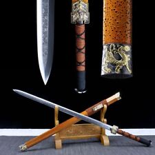 Handmade China Longquan Sword Sharp Blade Han Dynasty “幻空剑” Outdoor Fighting