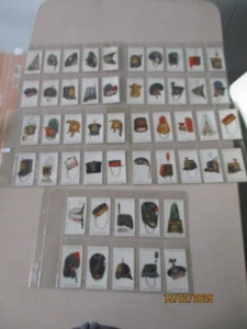 John Player & Sons Military Head Dress 1931 Full Set of 50 Cards in sleeves - Picture 1 of 11