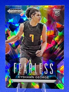 2024 Panini Prizm Draft Picks - Kyshawn George "Fearless Cracked Ice" - Picture 1 of 1