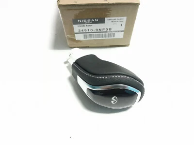 Genuine OEM A/T Shift Knob Infiniti Q50 Q60 QX60 QX80 2017-2022 34910-9NF0B Foto 1 de 4