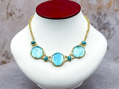 TAGLIAMONTE (SH967N-Amy) 925SS/YGP Venetian Cameo Necklace *Cupid*Reg.$700 - Image 1 of 4