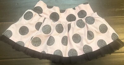 Mini skirt Polka Dot Or Heart Size 3-6 CHOICE dropdown - Image 1 of 4