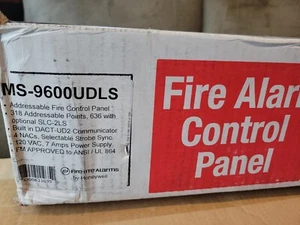 NEW MS-9600UDLS NIB FACTORY SEALED, FIRE-LITE ADDRESSABLE CONTROL PANEL. NIB! - Picture 1 of 2