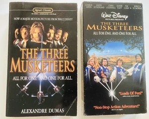 Walt Disney’s The Three Musketeers 1993 VHS & Movie Tie-In by Alexandre Dumas - Picture 1 of 6