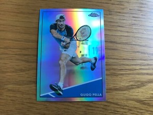 2021 Topps Chrome Tennis Guido Pella refractor