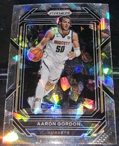 2022-23 Panini Prizm Aaron Gordon SILVER CRACKED ICE PRIZM #40 Nuggets - Picture 1 of 2