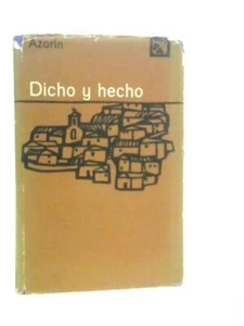 Dicho y Hecho (Azorín - 1957) (ID:64452) - Imagen 1 de 2