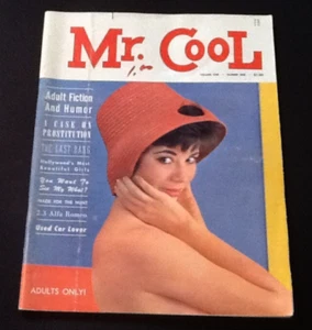 Vintage 1961 MR. COOL Magazine Volume 1 Number 1 with Centerfold, PIN-UPS/RISQUE - Picture 1 of 13