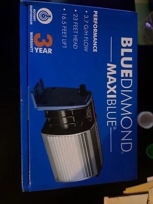 Blue Diamond Maxiblue Reservoir Condensate Pump X87-721 NIB