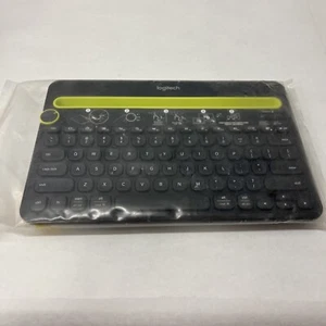 Logitech Black Bluetooth Multi-Device Keyboard - Picture 1 of 2