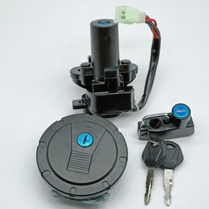 Ignition Switch Fuel Gas Cap Seat Lock Key For Kawasaki KL250 KL250 Super Sherpa - Picture 1 of 4