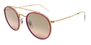 OCCHIALI DA SOLE DONNA RAY-BAN RB 3647-N 9237/3E - ROSA E ORO - TONDO - Foto 1 di 4