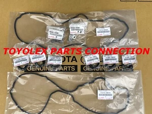 NUEVO FABRICANTE DE EQUIPOS ORIGINALES TOYOTA 11213-20020 11214-20010 JUNTA CUBIERTA VÁLVULA SELLOS OJALES 26 PIEZAS - Imagen 1 de 4