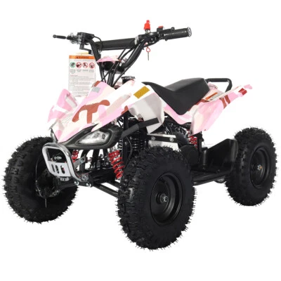 X-PRO Thunder 40cc ATV con transmisión de cadena arranque freno de disco neumáticos de 6" Foto 1 de 4