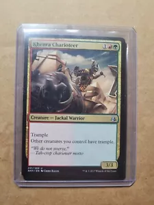 4x Khenra Charioteer x4 NM/LP - Amonkhet MTG Magic Red Green Warrior Playset x4 - Picture 1 of 2