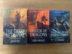 Warhammer Time of Legends Complete War of Vengeance Novel Series 3 Books - Foto 1 di 5