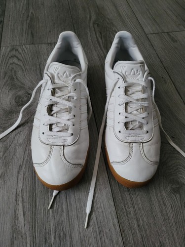 adidas gazelle bianco oro