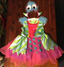 Halloween Toddler 2-3 y/o Cute Light Up Monster Outfit W/ Accesories and Battery