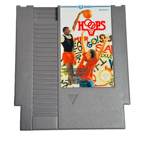 NES Hoops Nintendo Entertainment System Game Cartridge 1989