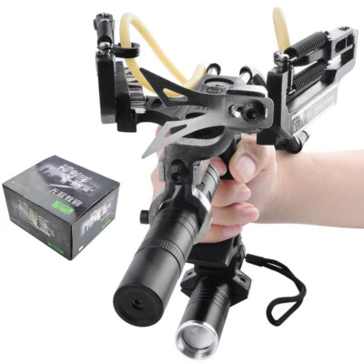 Fishing Slingshot Reel Catapult Archery Shooting Tool Hunting Bow Fishing