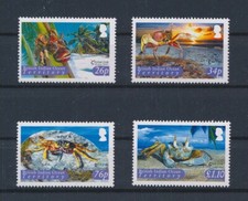 LR28769 British Indian Ocean coconut crabs sealife fine lot MNH