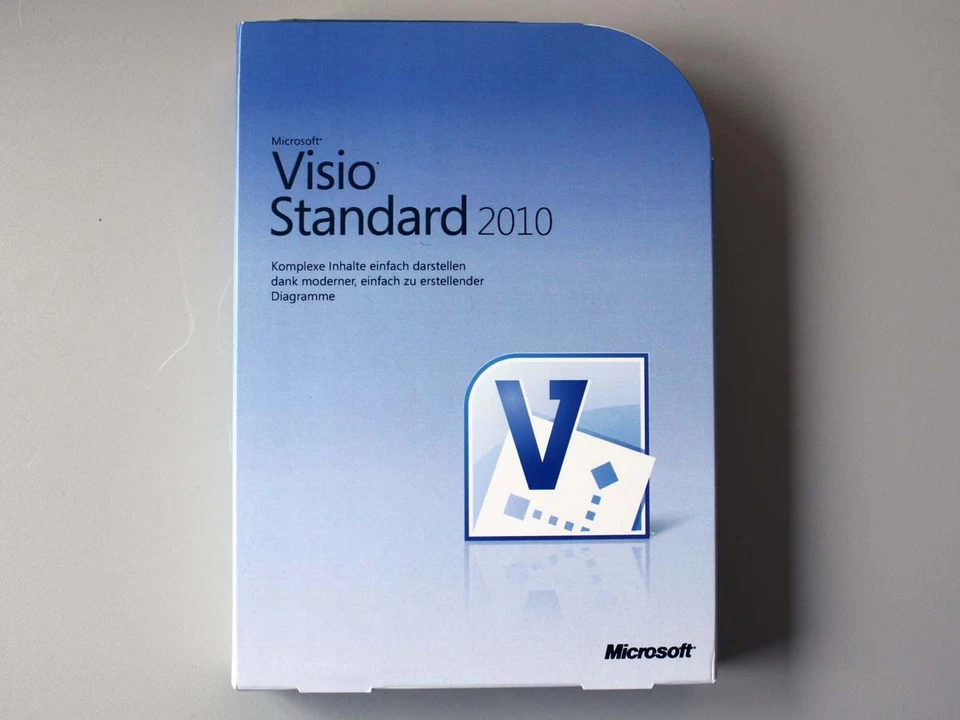 Microsoft Visio 2010 Standard Vollversion, deutsch, SKU: D86-04143 - Bild 1 von 1
