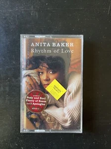 Sealed Anita Baker Rhythm Of Love Cassette Tape 1994 - Imagen 1 de 6