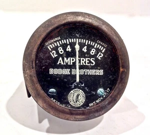 Amplificador Dodge Brothers vintage calibre con soporte patente National Gage 1917 - Imagen 1 de 8