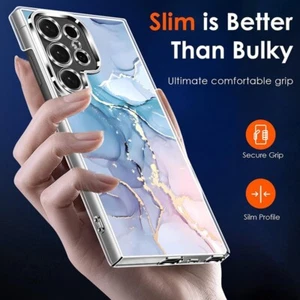 Do Samsung A55 A54 A35 A34 A15 A14 Marmurowy wzór etui odporne na wstrząsy twarde etui - Zdjęcie 1 z 24