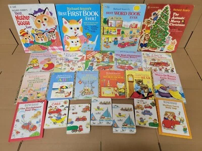 Lot of 5 Richard Scarry Picture Books for Children's Kid Toddler *Random Set Mix - Image 1 of 2
