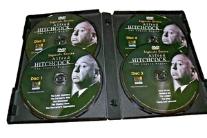 Alfred Hitchcock The Legend Begins 20 Movies 4 DVD Set Legends Series - MINT - Picture 1 of 2
